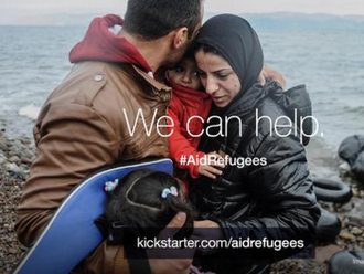 Kickstarter vybral na pomoc uprchlíkům za den přes milion dolarů