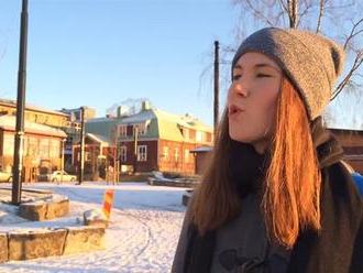 VIDEO: Švédové na severu místo „ano“ zvláštně srkají. Asi kvůli zimě