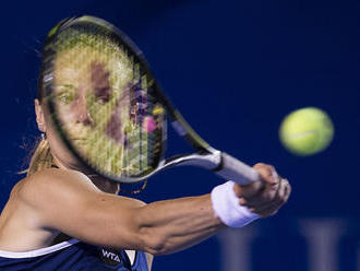 Rybáriková prehrala vo štvrťfinále, ale vzala set Šarapovovej