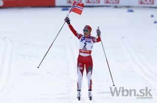 Johaugová dosiahla životný triumf, Björgenová menila lyže