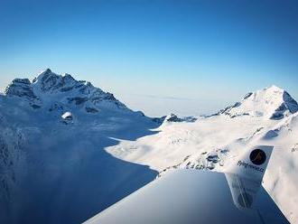 Lyžařská střediska, jak je neznáme. Letadlem nad vrcholky Alp