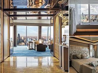 Inside the £10,000 a night suite at the Shard: Super-luxury hotel room comes with the best view in L