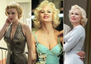 Celebrity, které si zahrály Marilyn Monroe