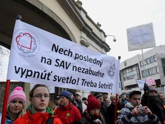 Vedci sa obávajú o samosprávu SAV, pripravili protest