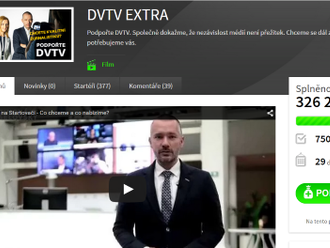 DVTV přes noc vybrala přes 300 tisíc, láká na podcasty či přepisy