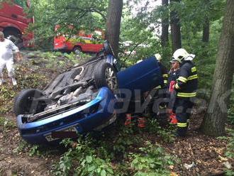 V nebezpečnom úseku za Baktou došlo k ďalšej nehode, zranil sa starší pár z Maďarska