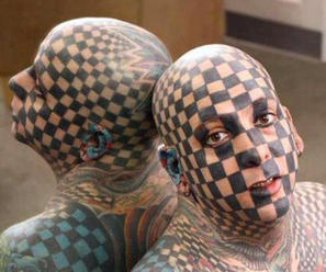 Obrazem: 26 docela kreativních tetování na hlavě!