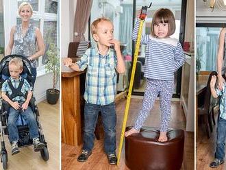 James from Surrey is twice as tall as children his age due to Sotos syndrome