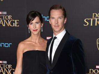 Benedict Cumberbatch s manželkou čekají druhé dítě