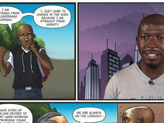 Can a comic teach South Africa's young hustlers?