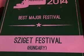 Sziget=Best Major European Festival