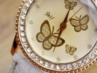 Dámské hodinky s motýlím ciferníkem a prepreva ZDARMA s dodáníe do 4 dní