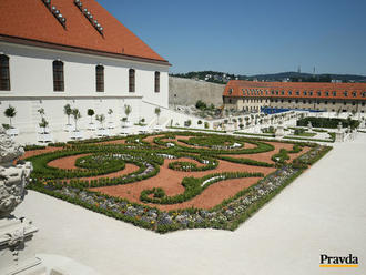 Baroková záhrada na Bratislavskom hrade je už otvorená
