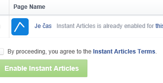 Jak na Facebook Instant Articles