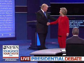 První debata Trump – Clintonová: Jízlivá Červená karkulka Hillary a málo zlý vlk Donald