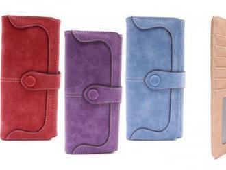 Dámske elegantné peňaženky z ekokože