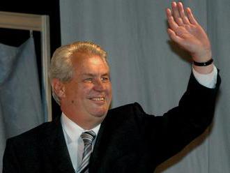 Najvyššiu podporu z prezidentských kandidátov má stále Miloš Zeman
