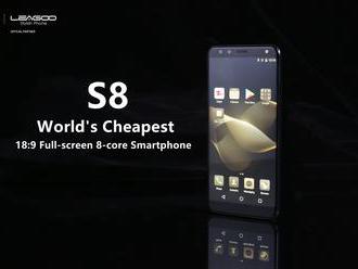 LEAGOO S8 je najlacnejším 8-jadrovým smartfónom s 18:9 displejom!