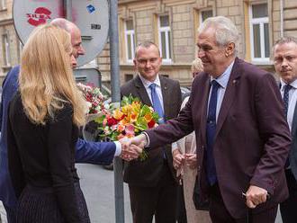 SLEDUJTE ON-LINE: Prezident Miloš Zeman dorazil do Plzně v dobré náladě