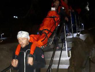 Záchranári HZS zasahovali v Belianskej jaskyni