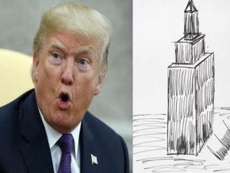 Donald Trump je aj umelcom, vydražili jeho maľbu Empire State Building