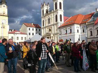 Banská Bystrica pochodovala proti fašizmu