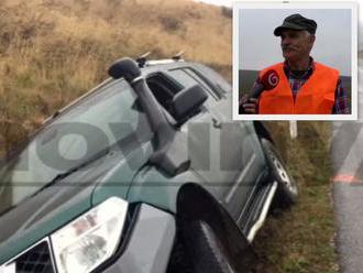Mečiarov minister havaroval a nafúkal: FOTO džípu v jarku, úprimne prehovoril tesne po nehode