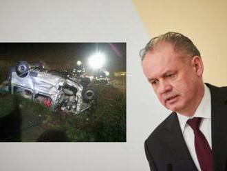 Prezident Kiska venoval plat rodinám opatrovateliek, ktoré zahynuli pri nehode