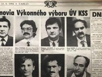 Dvanásť bývalých komunistov, medzi nimi aj Ftáčnik a Široký. Čo robili vtedy a kde pôsobia dnes?