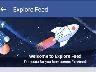 Facebook uviedol nový Explore feed. Médiá zo dňa na deň obral o státisíce klikov