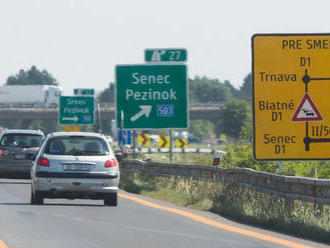 Najväčšie problémy čakajú motoristov počas rozšírenia D1 pri Bratislave