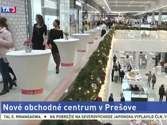 V Prešove otvorili najmodernejšie obchodné centrum v regióne