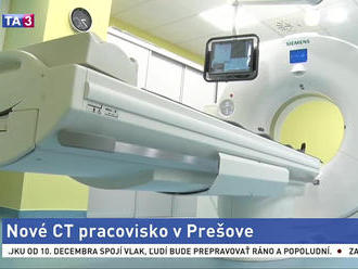 Prešovská nemocnica vymenila CT prístroj po 14 rokoch prevádzky