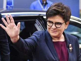 Poľská premiérka Beata Szydlová oznámila svoju demisiu