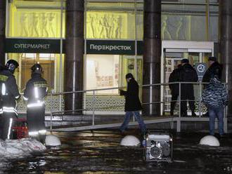 V Rusku zatkli muža obvineného z výbuchu v supermarkete v Petrohrade
