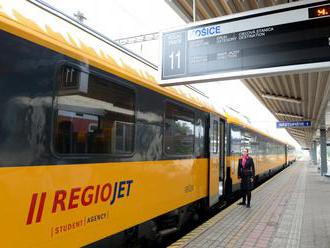 RegioJet pridáva medzi Prahou a Bratislavou tretí pár vlakov