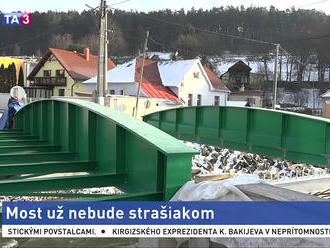 V Kežmarku stavajú nový most, ten má zabrániť záplavám