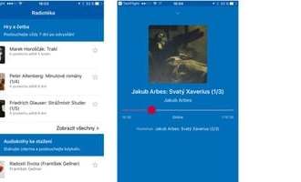 Český rozhlas nabídne v rámci nové aplikace Radiotéka zdarma pět desítek knih týdně  