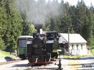 Spojazdnia úzkorozchodnú lesnú železnicu v Pribyline