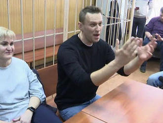 Putinův kritik Navalnyj má jít do vězení. Za odpor policii dostal 15 dní