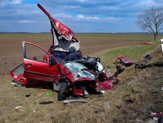 Silnice smrti na Znojemsku si vzala další život: Hromadnou srážku nepřežil řidič osobáku