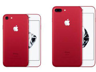 Apple představil novou červenou edici iPhonů
