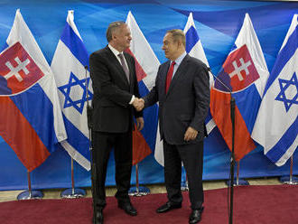 Kiska sa stretol s izraelským premiérom, rokovali najmä o bezpečnosti