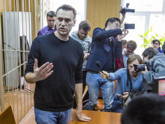 Za organizovanie protestu proti korupcii zaplatí Navyľnyj pokutu 20 000 rubľov