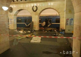 Vyšetrovatelia kvalifikovali výbuch v Petrohrade ako teroristický čin