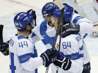 Fínski hokejisti zdolali v príprave na MS Švédov, dva góly dal Osala