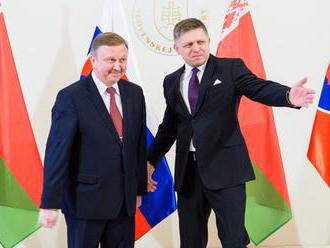 Fico sa stretol s bieloruským premiérom, hovorili o spolupráci