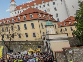 Študenti organizujú v Bratislave veľký protikorupčný pochod, spísali memorandum s požiadavkami