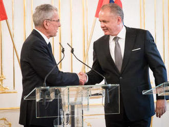 Slovensko je pre Rakúsko jedným z najmilších partnerov, prezidenti vyzdvihli vzájomnú spoluprácu