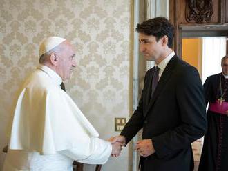 Čo mu to povedal? Kanadský premiér Trudeau si k pápežovi Františkovi dovolil niečo, čo ešte nikto!